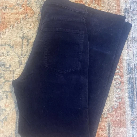 NWT Gap women’s navy blue Corduroy Pants - Picture 4 of 4